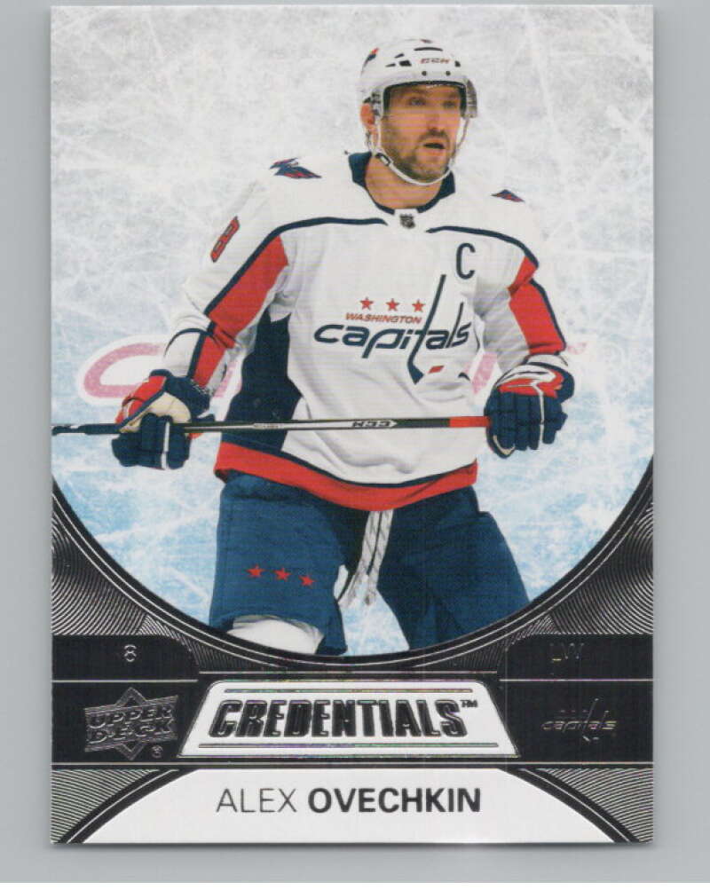 2021-22 Upper Deck Credentials #3 Alex Ovechkin  Washington Capitals  V101729 Image 1