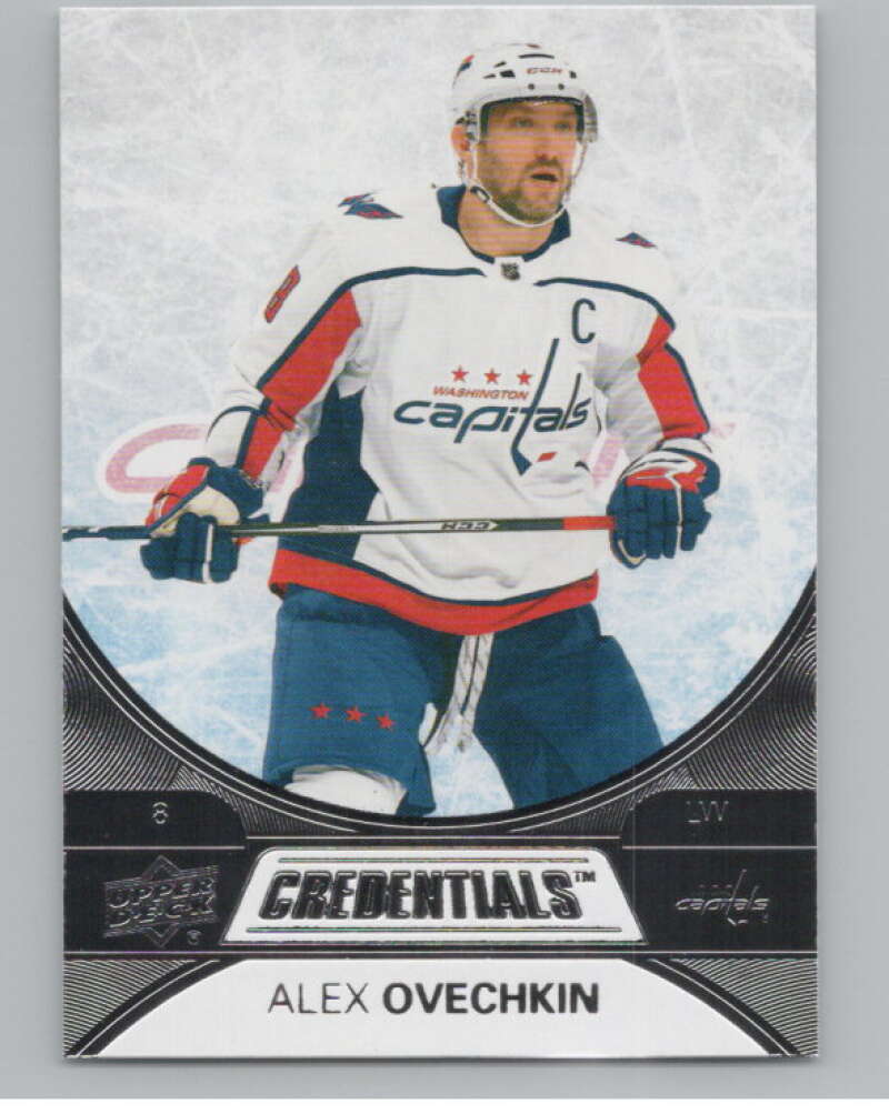 2021-22 Upper Deck Credentials #3 Alex Ovechkin  Washington Capitals  V101730 Image 1