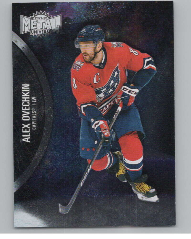 2021-22 Skybox Metal Universe #125 Alex Ovechkin  Washington Capitals  V101747 Image 1