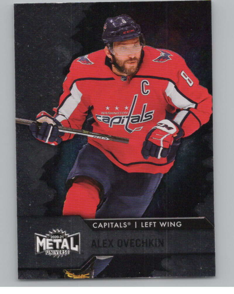2020-21 Skybox Metal Universe #8 Alex Ovechkin  Washington Capitals  V101748 Image 1