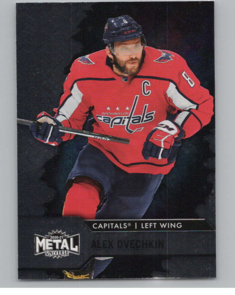 2020-21 Skybox Metal Universe #8 Alex Ovechkin  Washington Capitals  V101750 Image 1