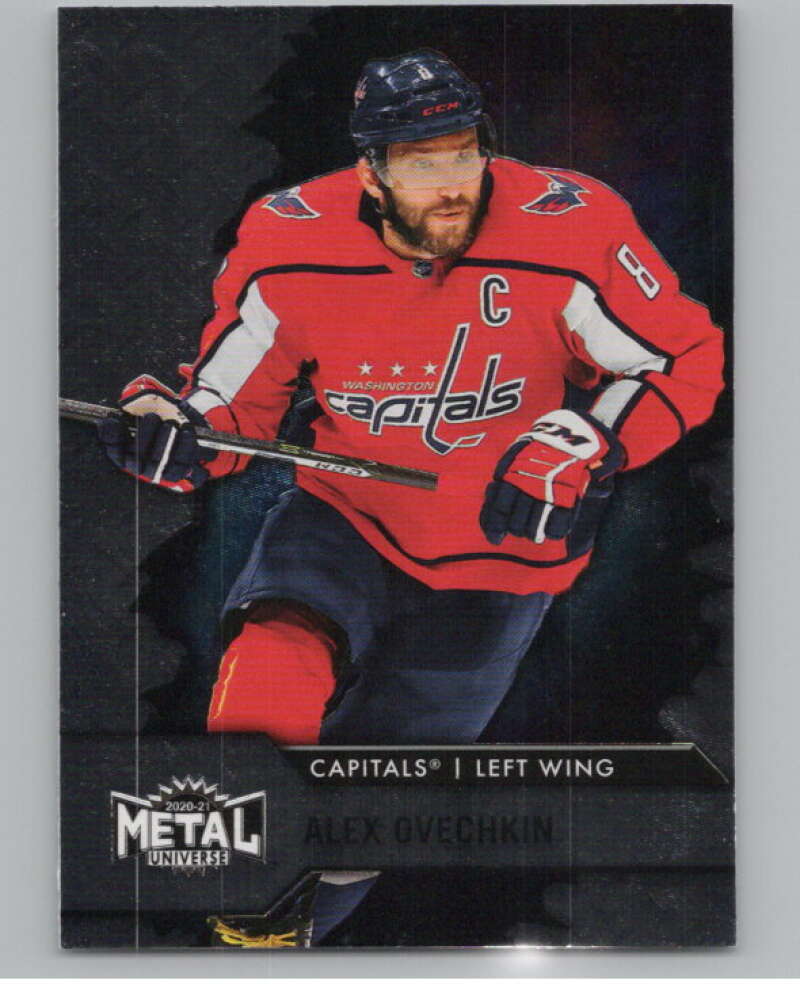 2020-21 Skybox Metal Universe #8 Alex Ovechkin  Washington Capitals  V101751 Image 1