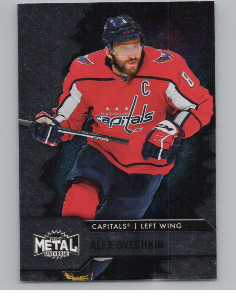 2020-21 Skybox Metal Universe #8 Alex Ovechkin  Washington Capitals  V101754 Image 1