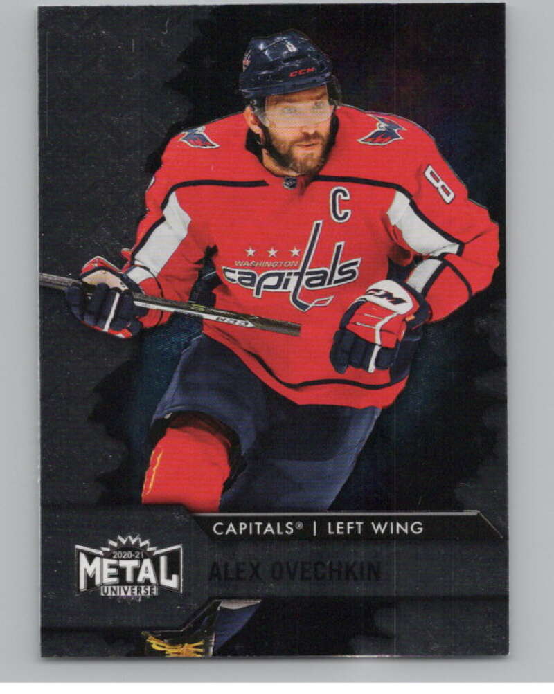 2020-21 Skybox Metal Universe #8 Alex Ovechkin  Washington Capitals  V101755 Image 1