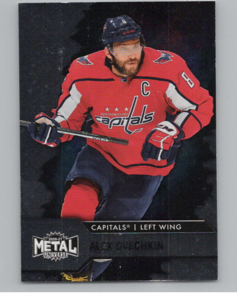 2020-21 Skybox Metal Universe #8 Alex Ovechkin  Washington Capitals  V101756 Image 1