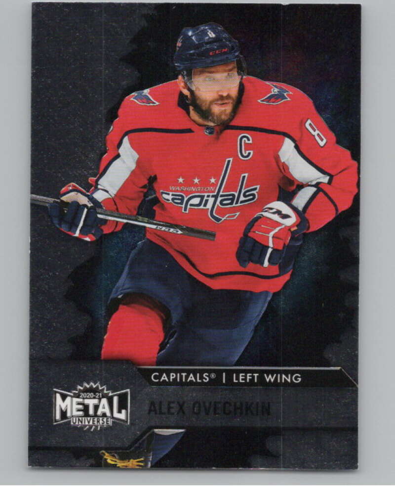 2020-21 Skybox Metal Universe #8 Alex Ovechkin  Washington Capitals  V101757 Image 1