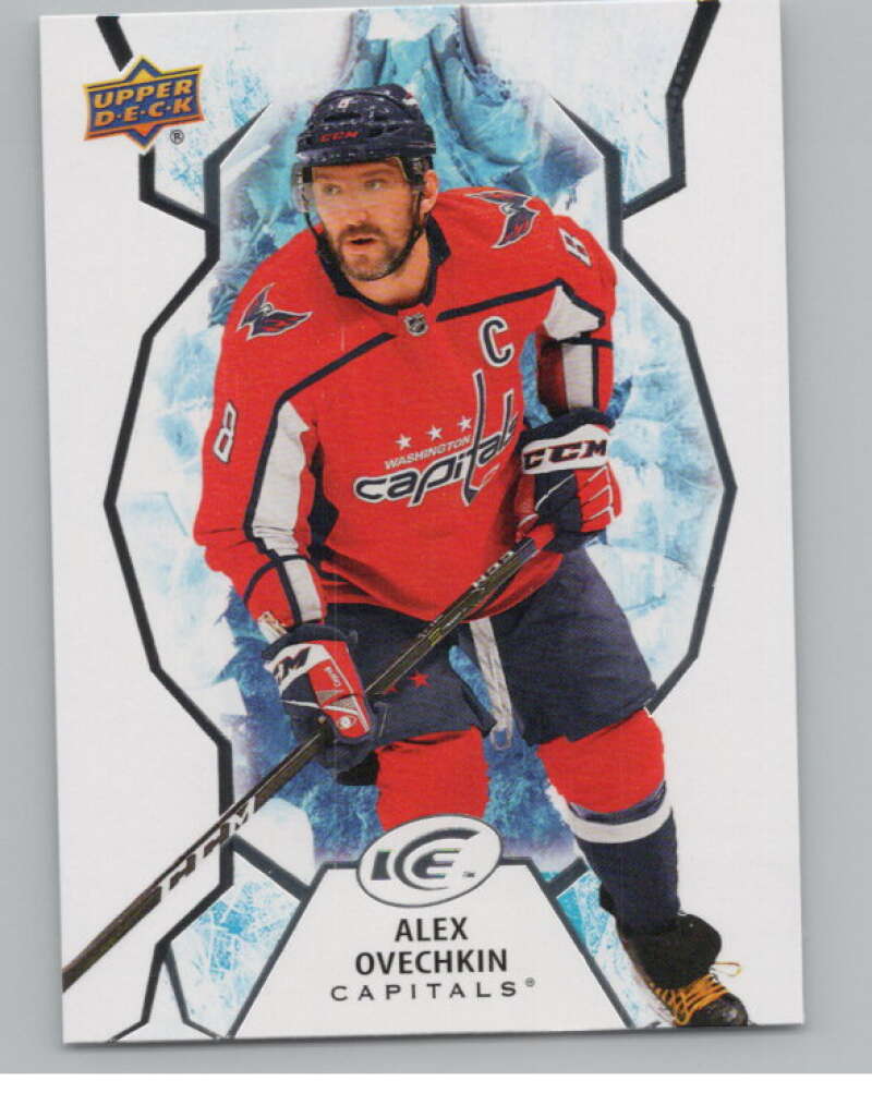 2021-22 Upper Deck Ice #16 Alex Ovechkin  Washington Capitals  V101759 Image 1