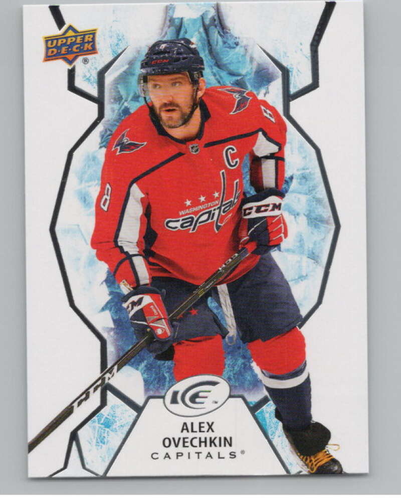 2021-22 Upper Deck Ice #16 Alex Ovechkin  Washington Capitals  V101761 Image 1