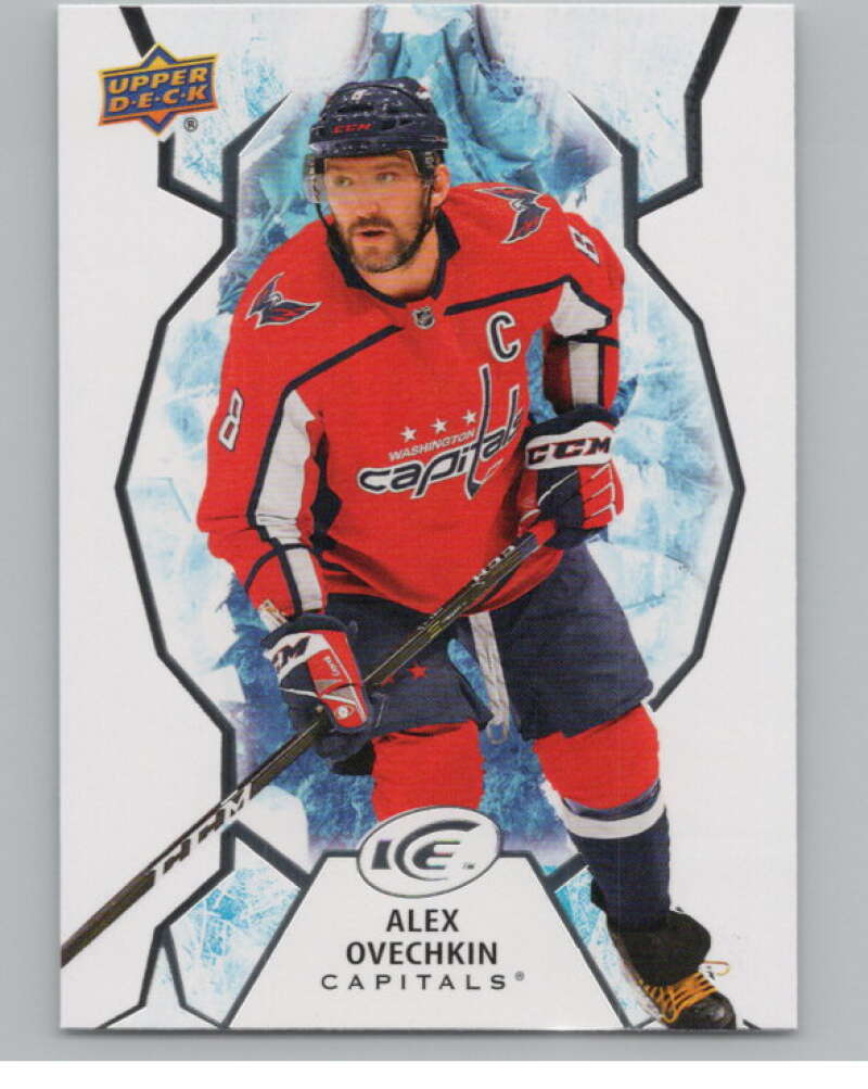 2021-22 Upper Deck Ice #16 Alex Ovechkin  Washington Capitals  V101762 Image 1