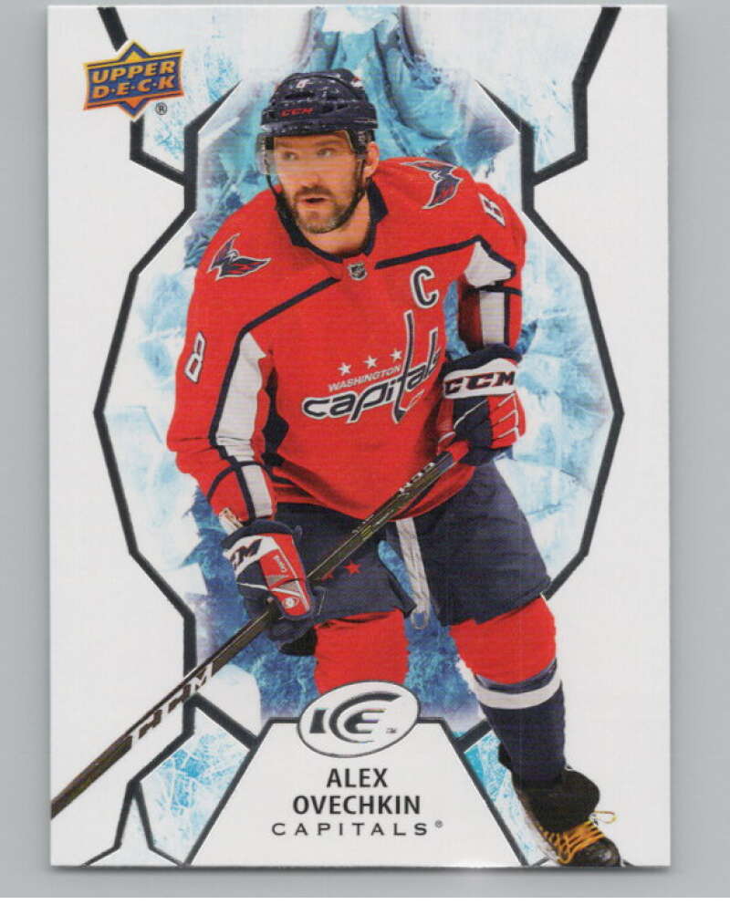 2021-22 Upper Deck Ice #16 Alex Ovechkin  Washington Capitals  V101764 Image 1