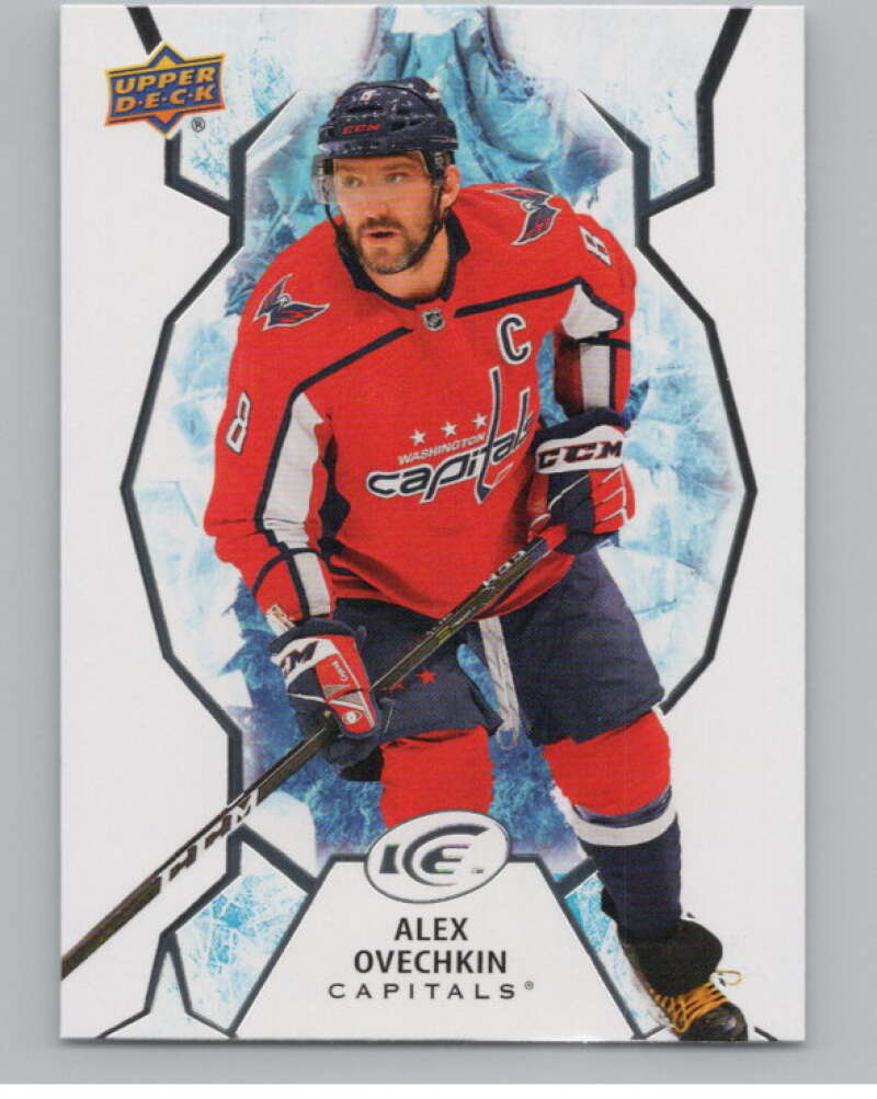 2021-22 Upper Deck Ice #16 Alex Ovechkin  Washington Capitals  V101766 Image 1
