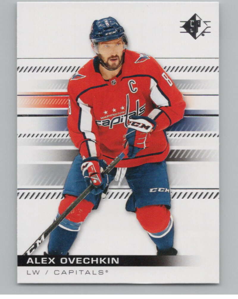 2019-20 SP #100 Alex Ovechkin  Washington Capitals  V101871 Image 1