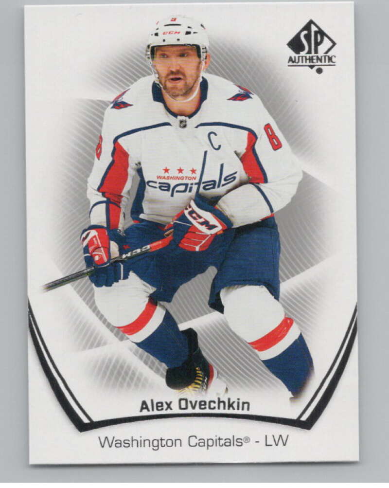 2021-22 SP Authentic #38 Alex Ovechkin  Washington Capitals  V101872 Image 1