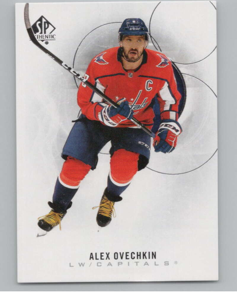 2020-21 SP Authentic #12 Alex Ovechkin  Washington Capitals  V101882 Image 1