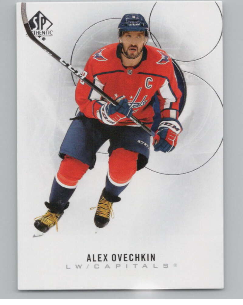 2020-21 SP Authentic #12 Alex Ovechkin  Washington Capitals  V101884 Image 1