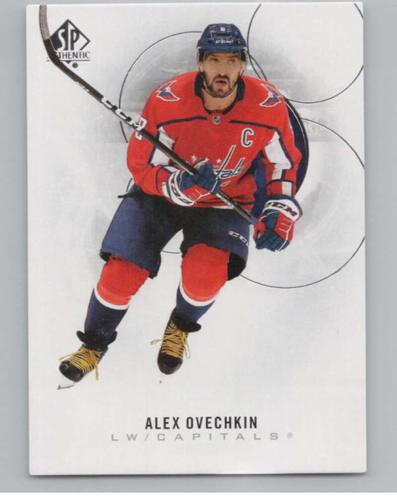 2020-21 SP Authentic #12 Alex Ovechkin  Washington Capitals  V101885 Image 1