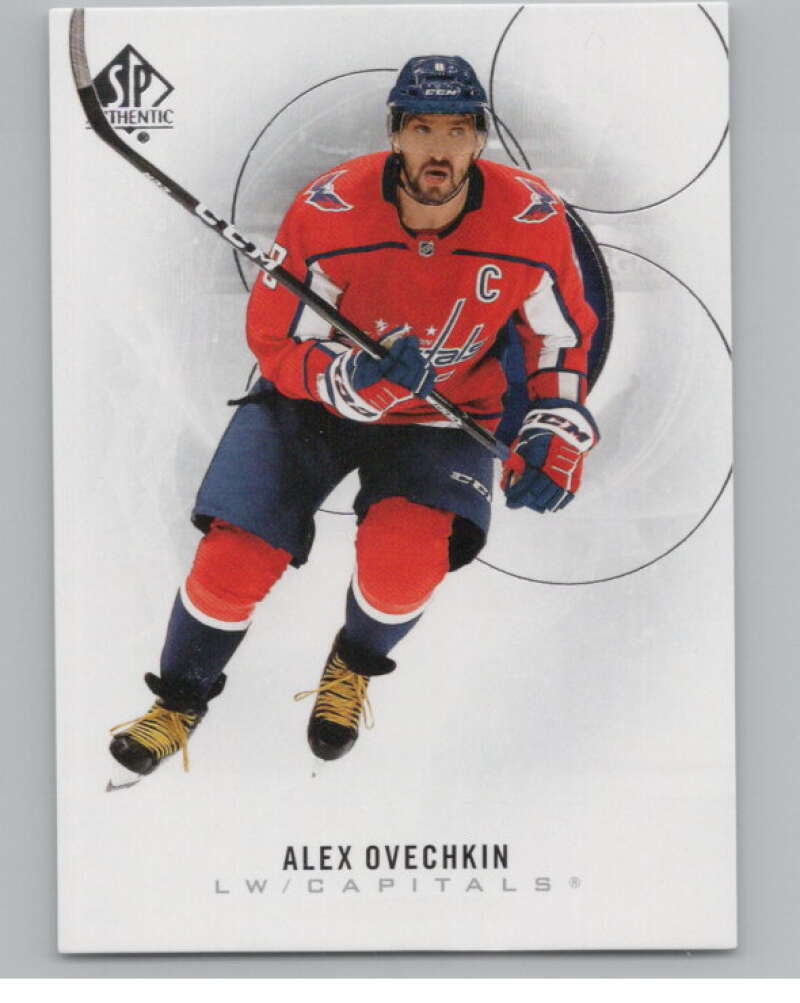 2020-21 SP Authentic #12 Alex Ovechkin  Washington Capitals  V101888 Image 1