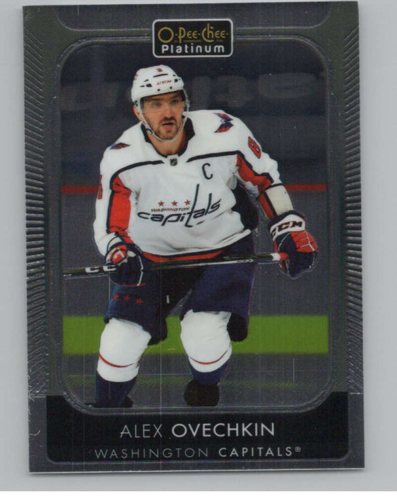 2021-22 O-Pee-Chee Platinum #3 Alex Ovechkin  Washington Capitals  V101953 Image 1