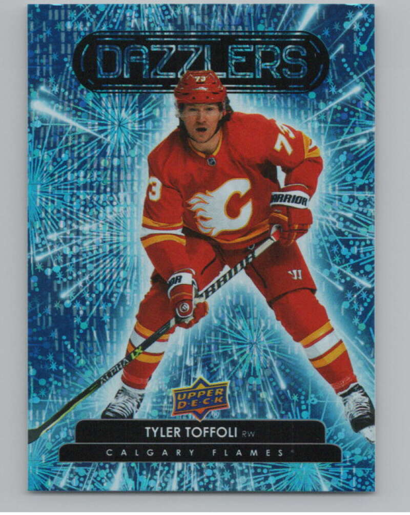 2022-23 Upper Deck Dazzlers Blue #DZ-39 Tyler Toffoli  Calgary Flames  V102105 Image 1