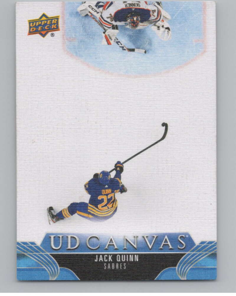 2023-24 Upper Deck UD Canvas #C9 Jack Quinn  Buffalo Sabres  V102109 Image 1
