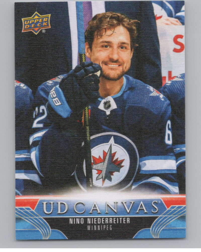 2023-24 Upper Deck UD Canvas #C87 Nino Niederreiter  Winnipeg Jets  V102114 Image 1
