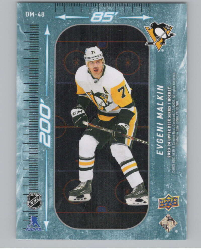 2023-24 Upper Deck 200' x 85' #DM-48 Evgeni Malkin Penguins  V102120 Image 2
