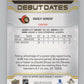 2023-24 Upper Deck Debut Dates #DD-10 Ridly Greig  Ottawa Senators  V102121 Image 2