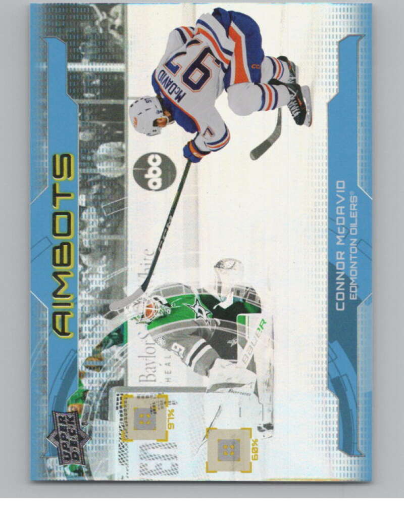 2024-25 Upper Deck Aimbot #AB-7 Connor McDavid  Edmonton Oilers  V102131 Image 1