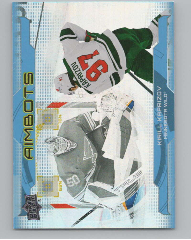 2024-25 Upper Deck Aimbot #AB-12 Kirill Kaprizov  Minnesota Wild  V102133 Image 1