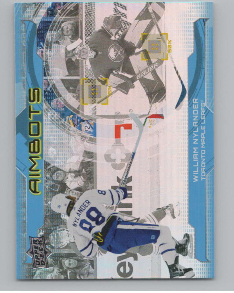 2024-25 Upper Deck Aimbot #AB-16 William Nylander  Toronto Maple Leafs  V102137 Image 1