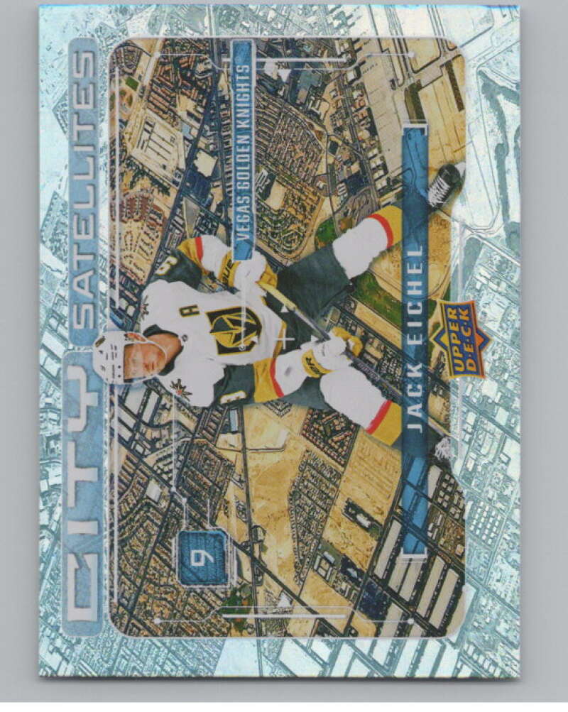 2024-25 Upper Deck City Satellites #CS-5 Jack Eichel Knights  V102143 Image 1