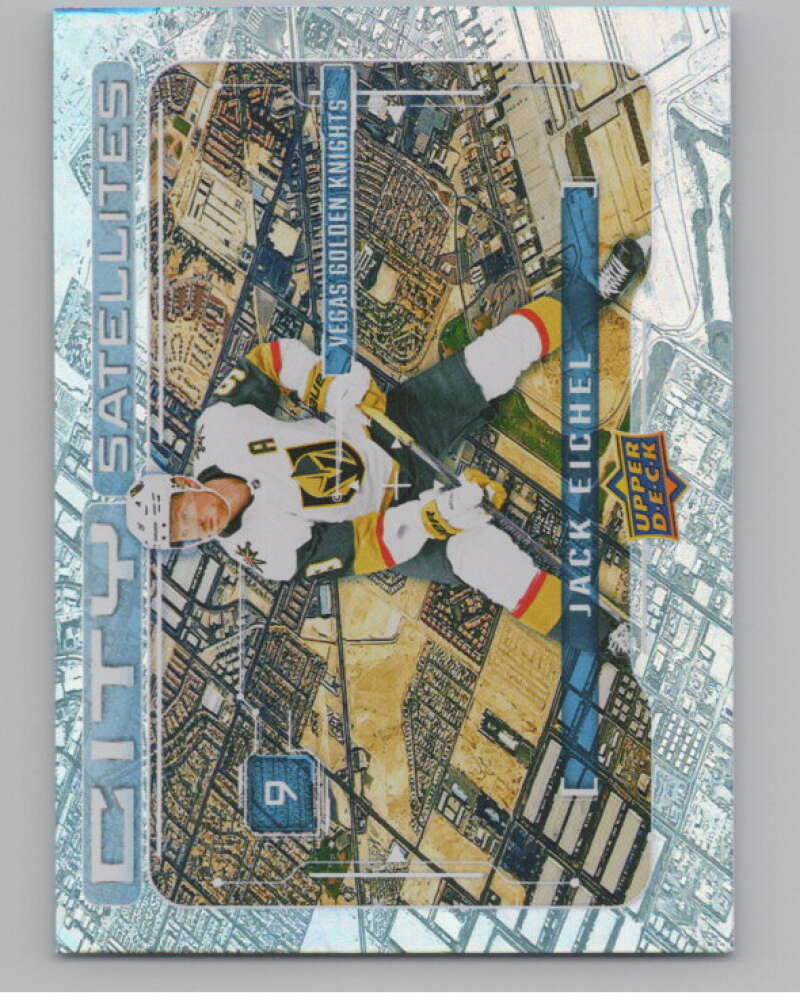 2024-25 Upper Deck City Satellites #CS-5 Jack Eichel Knights  V102144 Image 1