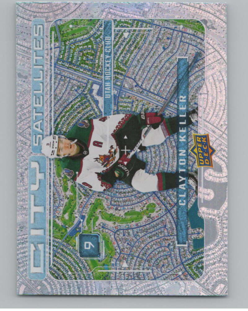 2024-25 Upper Deck City Satellites #CS-6 Clayton Keller  Arizona Coyotes  V102146 Image 1