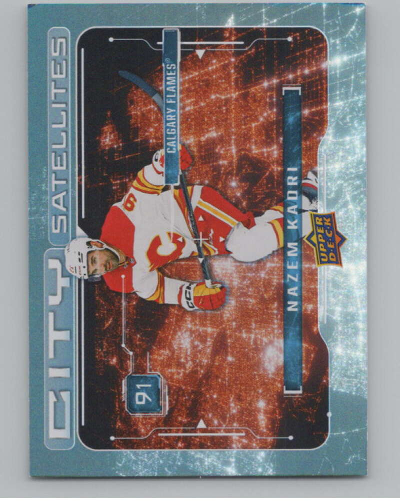 2024-25 Upper Deck City Satellites #CS-7 Nazem Kadri  Calgary Flames  V102147 Image 1