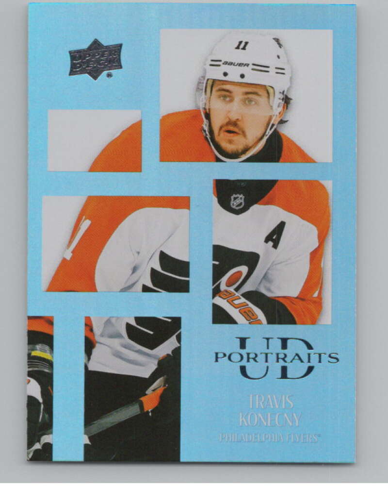 2024-25 Upper Deck UD Portraits #P-8 Travis Konecny RC Rookie Flyers  V102155 Image 1