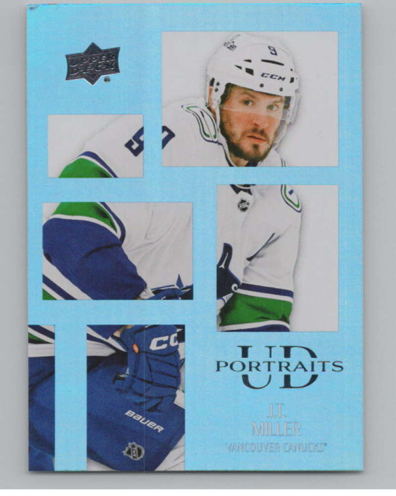 2024-25 Upper Deck UD Portraits #P-11 J.T. Miller  RC Rookie Canucks  V102157 Image 1