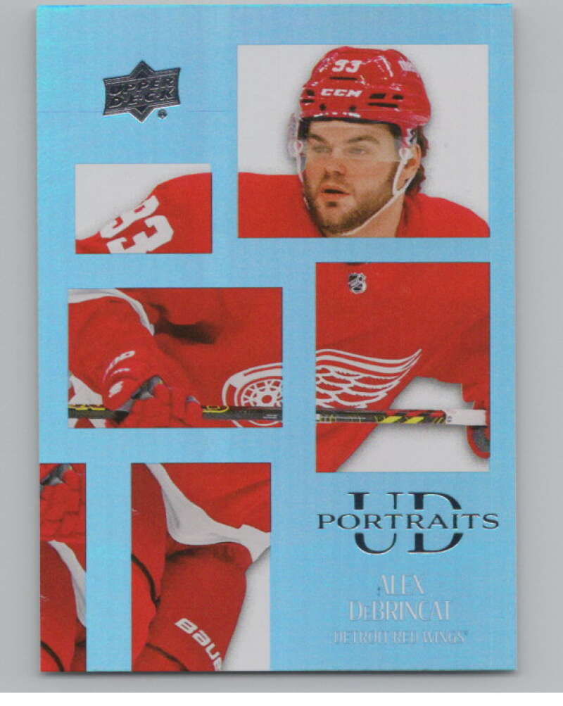 2024-25 Upper Deck UD Portraits #P-18 Alex DeBrincat  Detroit Red Wings  V102158 Image 1