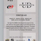2024-25 Upper Deck UD Portraits #P-23 Sebastian Aho  Carolina Hurricanes  V102160 Image 2