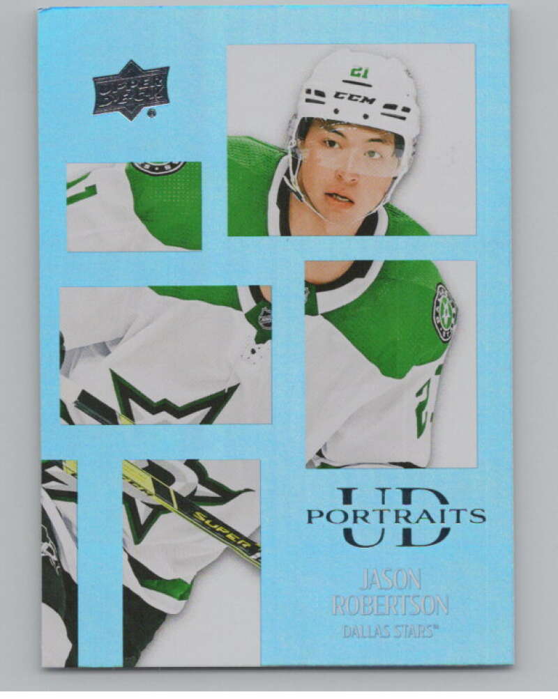 2024-25 Upper Deck UD Portraits #P-29 Jason Robertson  Dallas Stars  V102166 Image 1