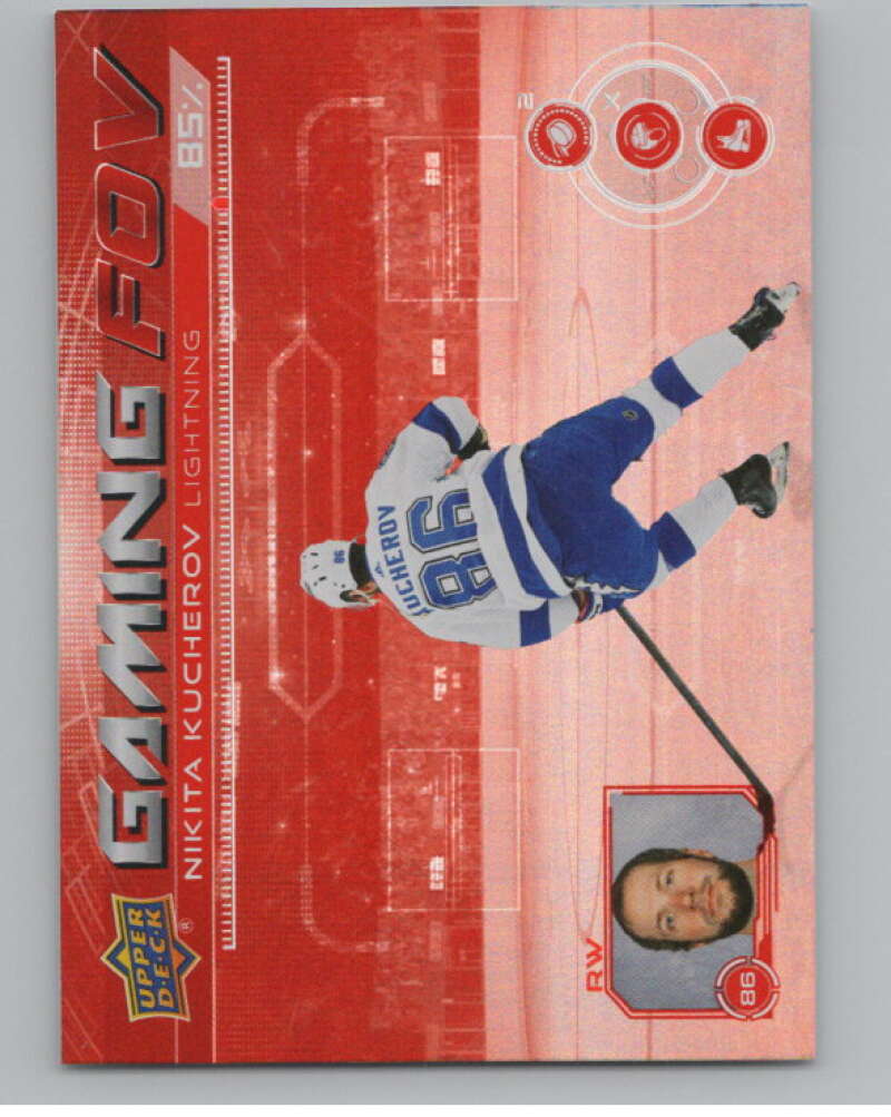 2024-25 Upper Deck Gaming FOV #GFOV-19 Nikita Kucherov Lightning  V102176 Image 1