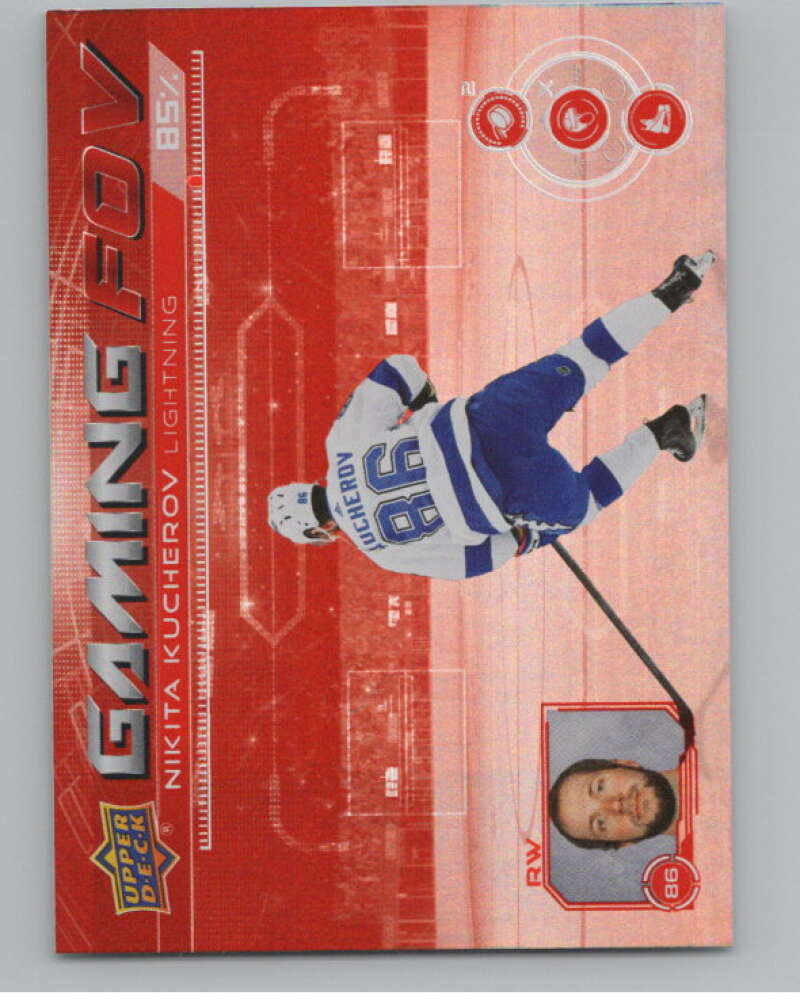 2024-25 Upper Deck Gaming FOV #GFOV-19 Nikita Kucherov Lightning  V102177 Image 1