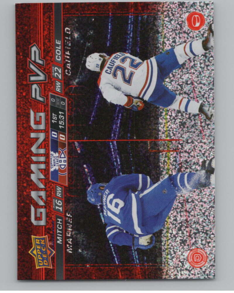 2024-25 Upper Deck Gaming PVP #GPVP-4 Mitch Marner/Cole Caufield  V102184 Image 1