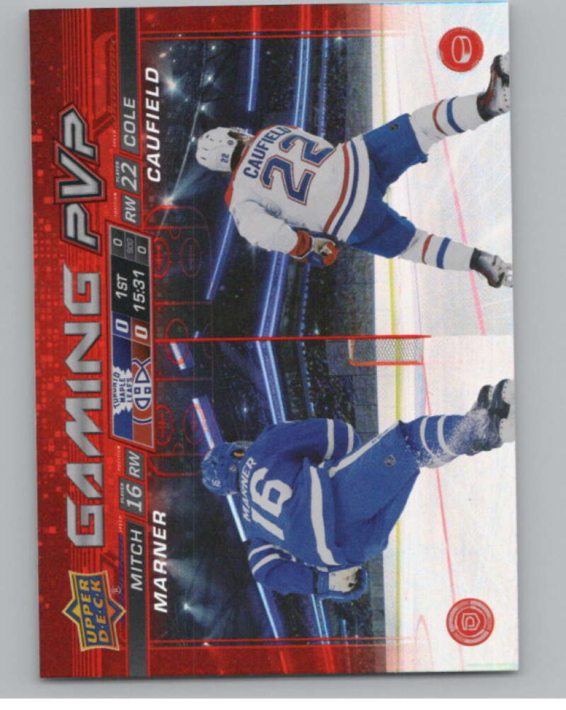 2024-25 Upper Deck Gaming PVP #GPVP-4 Mitch Marner/Cole Caufield  V102185 Image 1