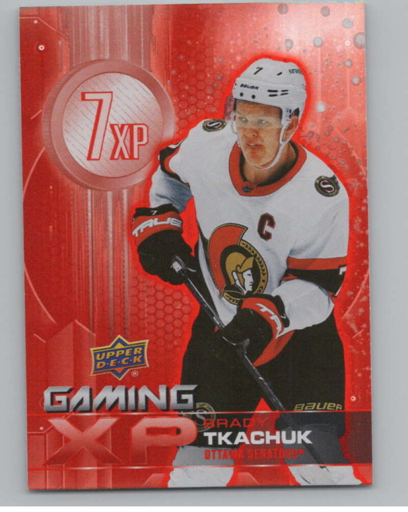 2024-25 Upper Deck Gaming XP #GXP-20 Brady Tkachuk  Ottawa Senators  V102203 Image 1