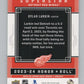2023-24 Upper Deck Honor Roll #HR-3 Dylan Larkin  Detroit Red Wings  V102209 Image 2