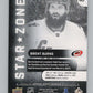2023-24 Upper Deck Star Zone #SZ-17 Brent Burns  Carolina Hurricanes  V102216 Image 2