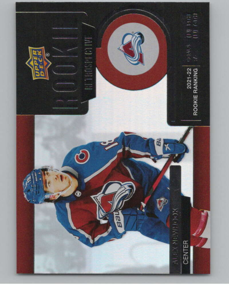 2022-23 Upper Deck Rookie Retrospective #RR-16 Alex Newhook Avalanche  V102224 Image 1