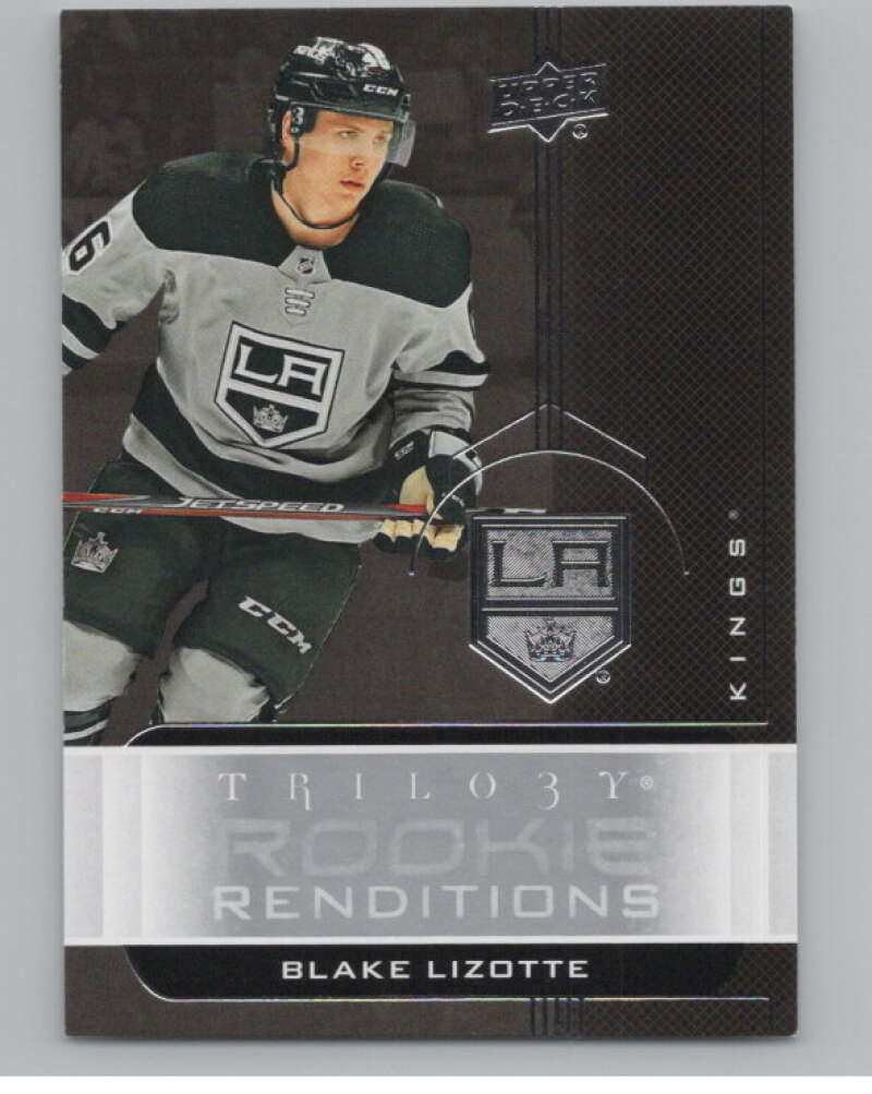 2019-20 Upper Deck Trilogy Rookie Renditions #RR-17 Blake Lizotte Kings  V102225 Image 1