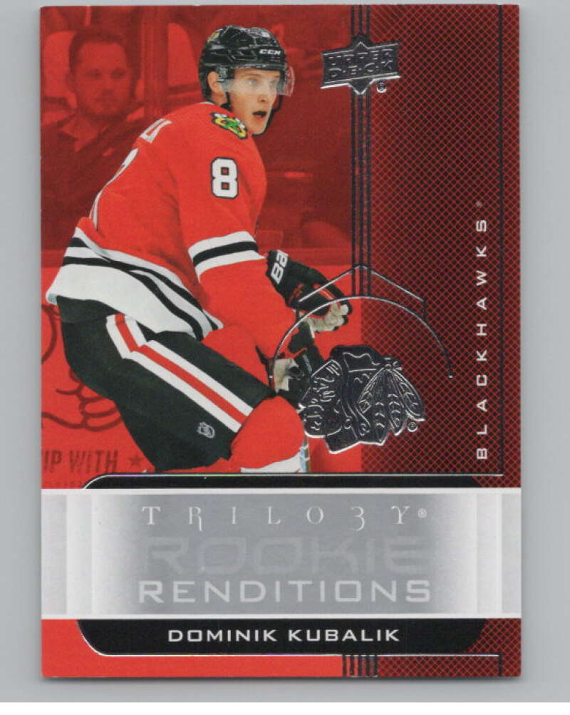 2019-20 Upper Deck Trilogy Rookie Renditions #RR-43 Dominik Kubalik  V102227 Image 1