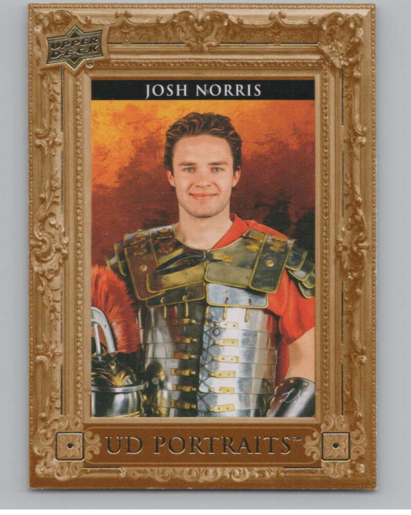 2023-24 Upper Deck UD Portraits #P-12 Josh Norris  Ottawa Senators  V102229 Image 1